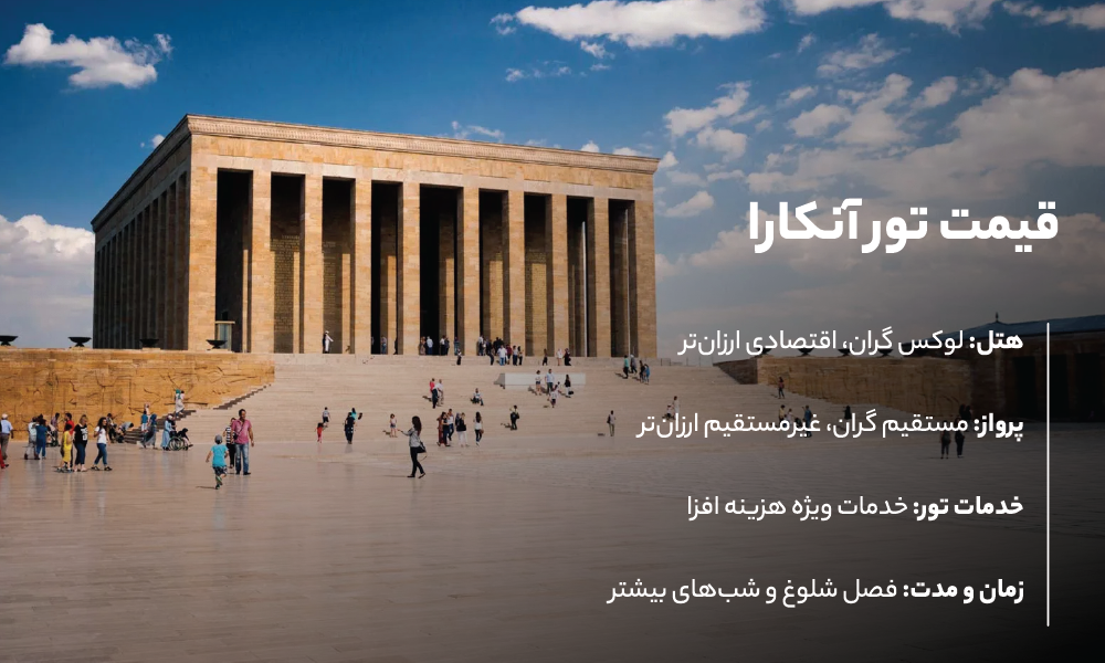 قیمت تور آنکارا