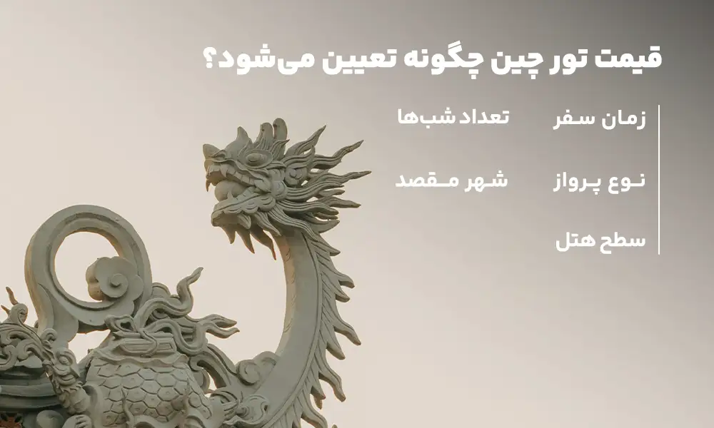 قیمت تور چین