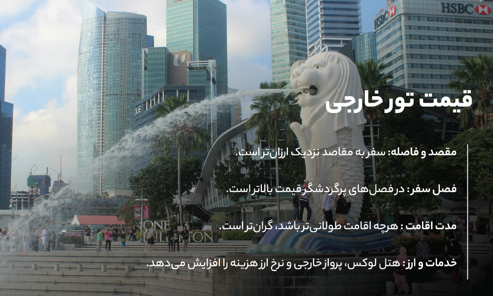 قیمت تور خارجی